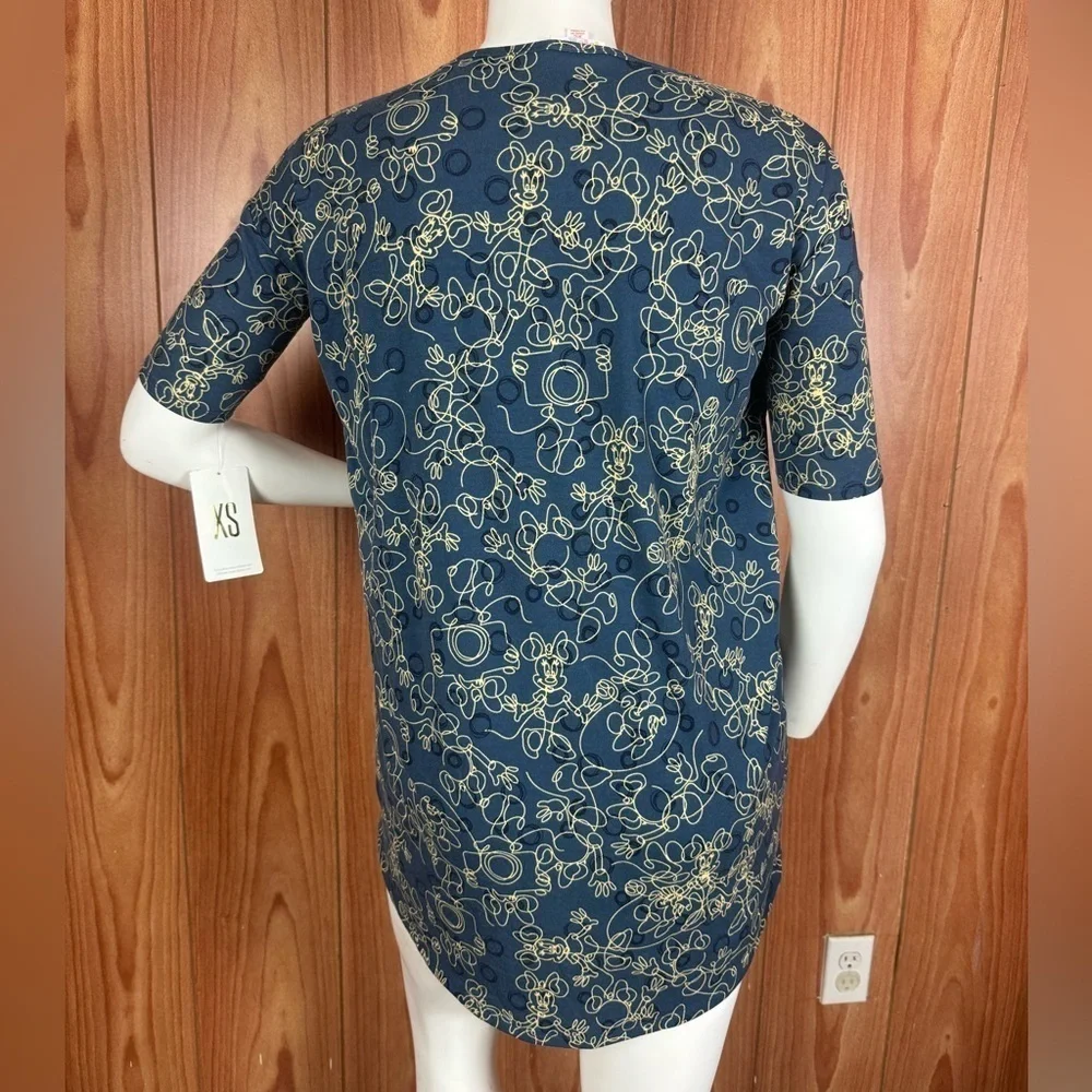 Disney Minnie Mouse Tunic Blouse‎ Oversized XS - Picture 4 of 4